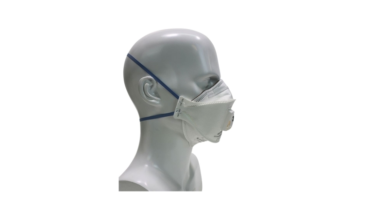 3M Aura Atemschutzmaske 9322+C2 (FFP2) mit Cool Flow Ventil und 3-teiligem Design